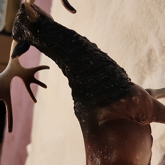 IMPERIAL  1985 PLASTIC MOOSE 🫎 REALISTIC. - Picture 5 of 10